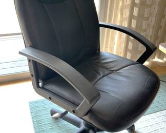 Black office chair. $75.00.