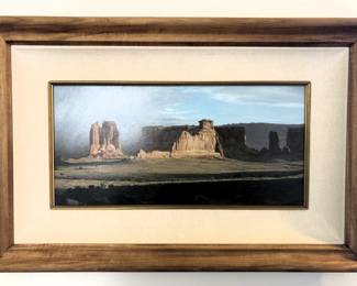 BUY IT NOW! $950.00. Mark C. Weber 9" x 18"- Framed 16" x 25" Born 1949, Cleveland OH.