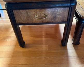 Lane Vintage Walnut End Table (circa 1972)