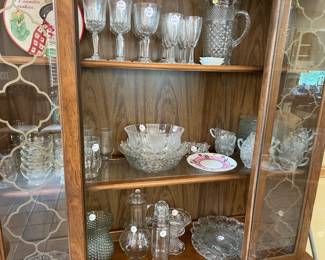 China cabinet and Crystal