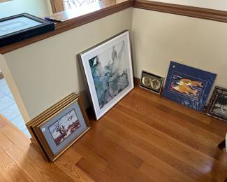 Framed wall pictures