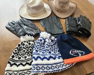 Assorted Hats and Gloves for Men and Women - Henschel & Dorfman Plus Coors Light Broncos Beanie