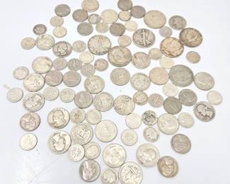 COINS! Lot of U.S. Silver Coins All Pre-1965