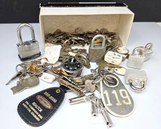 Assorted Keys and Locks