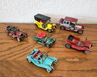 Vintage Matchbox Lesney Models of Yesteryear Diecast Cars Lot of 8 – 1911 Maxwell, 1912 Rolls Royce