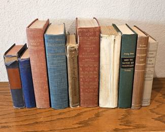 Vintage Literary Classics Collection with Renowned Titles - Antique Books: Dickens, Shakespeare, Emerson & More!