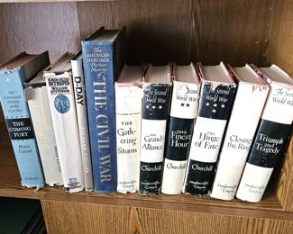 Assorted Book on War - Civil War, D-Day, WWII and More