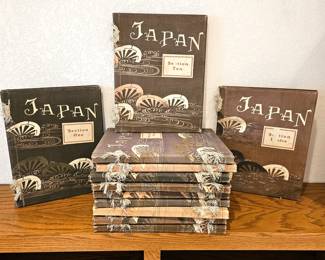 Lot #137 -1897 The Art of Japan by F. Brinkley 12 Vol Set Meiji Era w/ Color Lithographic Prints Edition de Luxe, LE 143/750