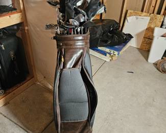Complete Golf Club Set RH TaylorMade M2 CGB + Adams Idea Hybrid + Odyssey Putter w/ Bag