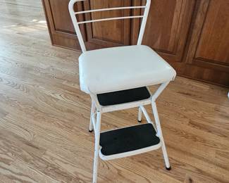 - Vintage Cosco Kitchen Seat & Stop Ladder Combo