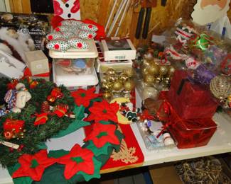 Christmas items, for decor and more