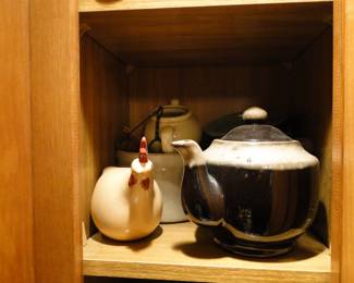 Teapots in all sorts of sizes and shapes