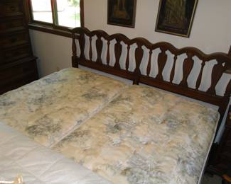 Mid Century Modern King bed