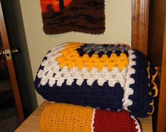 Hand knitted, and crafted, just for the comfort of winter and fall