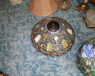 Tiffany inspired front door lampshade