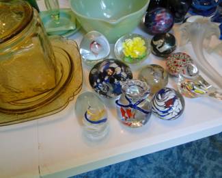 Paperweights, all handmade and handcrafted
