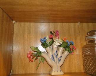 Bud vase in a cool vintage style