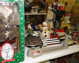 Sometimes, when you have a weight scale, you should make sure that it gets placed with Holiday items