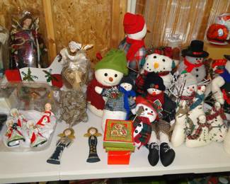 And snowmen, and more Christmas stuff