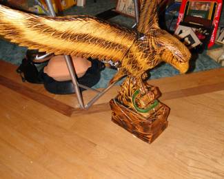 Very large, carved eagle from Poland