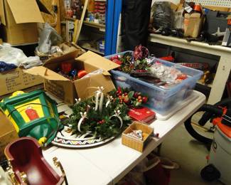 Lots and lots and lots of Holiday decor