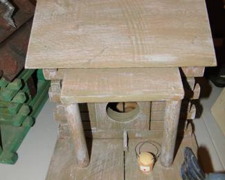 Fun decorative Birdhouse #2 in Driftwood