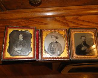 Tin Type Photos......or otherwise known as...Daguerreotype, and these are in pristine condition