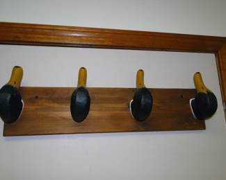 Mallard coat, or hat rack