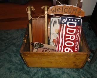 Crates and bins just loaded up with treasures