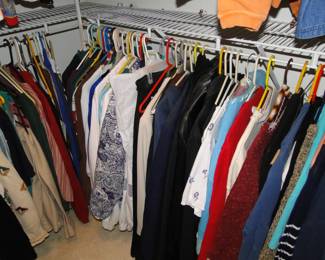 Dressier items as well, all in the latest women's fashions