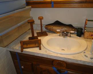 Hat stands, and mini shelving