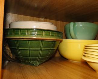 Pyrex, stoneware, and more
