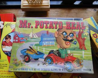The original box of Mr. Potato Head