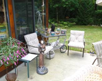 Sint Francis of Assis, garden art