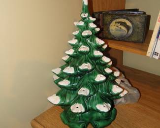Vintage Ceramic Christmas Tree