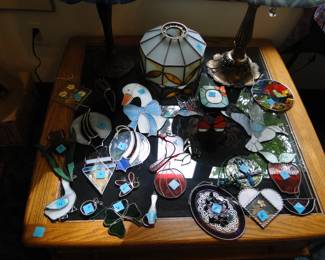 More and more stained glass pieces