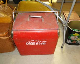 Vintage Coca Cola cooler