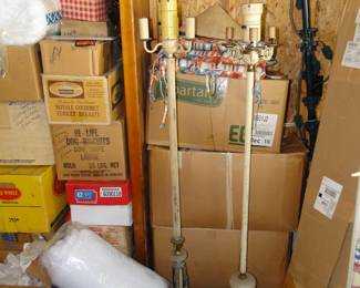 Tall Antique Floor Lamps