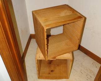Crates for shelving or storage
