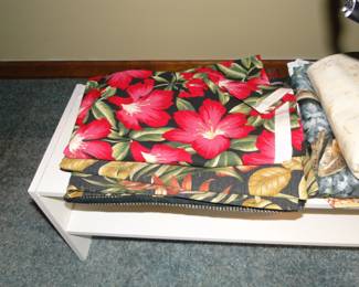Colorful prints, and lots and lots of fabric fun