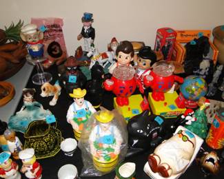 Vintage collectibles, Farmer Jack, Big Boy, Kool-Aid, Campbells Soup, and much much more