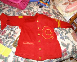 Letterman's sweater