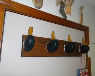 Mallard coat or hat rack