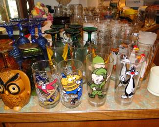 Vintage McDonalds glasses