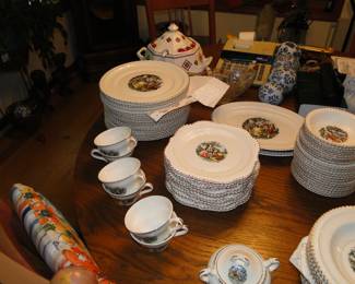 Vintage place settings