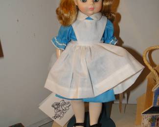 Alice in Wonderland Doll, complete with certificate and original box