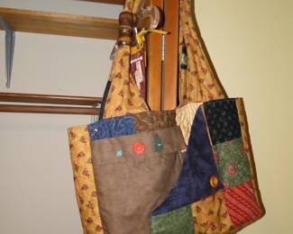 Knitting purse
