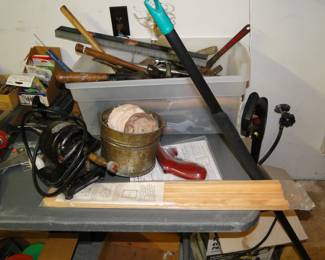 Assorted tools and more