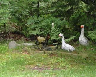We have the yard art too!!! In all shapes and sizes.