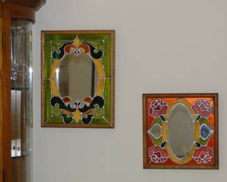 Stained glass mirrors
